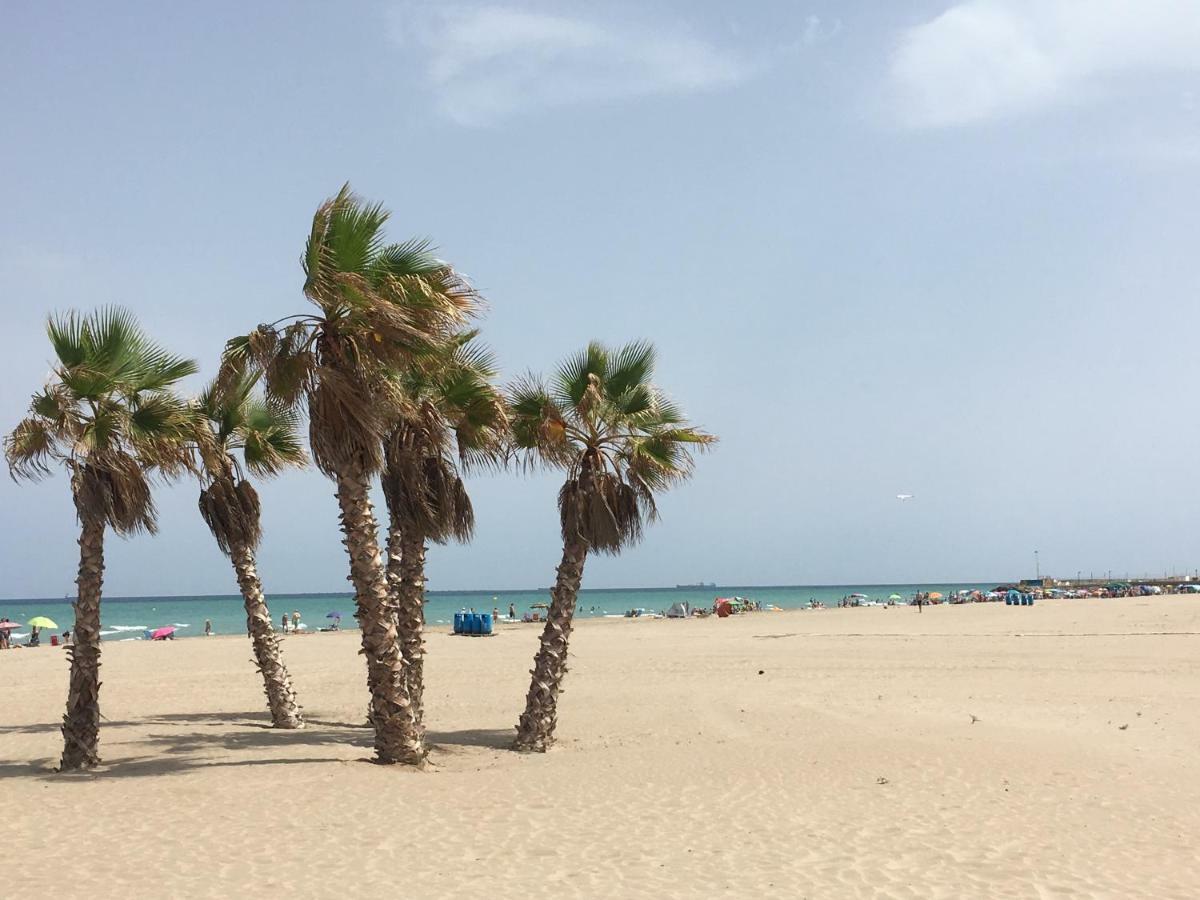 Fantastico Bajo Con Jardin En Playa De Canet 卡耐特蒂贝兰格 外观 照片